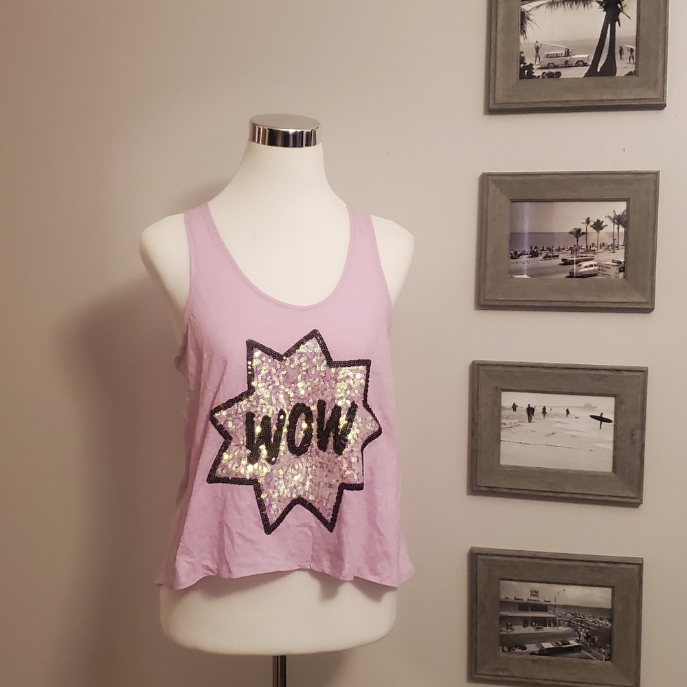 Pink Victoria's Secret tank top